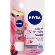 NIVEA A Kiss of Vitamin Swirl Antioxidant Enriched Lip Care, 0.17 oz