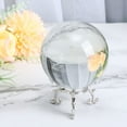 thumbnail image 5 of Uxcell Crystal Ball Stand, 2 Pack Sphere Display Stand Photography Props for 40 to 60mm Crystal Balls, Silver, 5 of 5