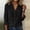Black, variant on Women's Blouses Spring Fall Corduroy V Neck Long Sleeve Button Down Front Pocket Casual Tops Pink Size 2XL