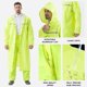 thumbnail image 2 of Poncho impermeable para adultos, impermeable, largo, reutilizable, con cinta reflectante, ligero, transpirable, con capucha ajustable, para adultos, mujeres y hombres, 2 of 4