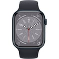 thumbnail image 3 of Pre-Owned Apple Watch Series 8 (GPS) 45mm Aluminum Case, (S/M) - Midnight (Like New), 3 of 3
