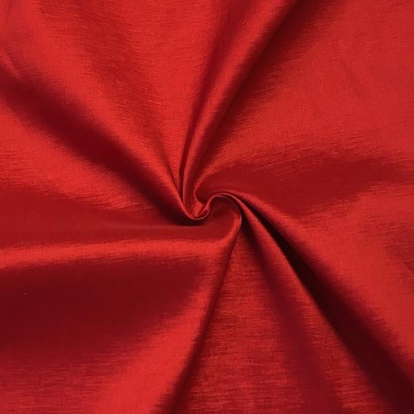 Taffeta Stretch Fabric 2Way Stretch 58" Wide By The Yard (Red)