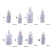 thumbnail image 2 of Seitruly 50pcs 10ml PE Plástico Botella de gotas para los ojos vacía Gotero líquido transparente exprimible Cuentagotas de vidrio y botellas Como se muestra 50ml Seitruly MR1667-02, 2 of 6