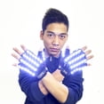 thumbnail image 2 of Guantes brillantes LED para decoración de discoteca, guantes luminosos de neón, luces fluorescentes para fiestas, accesorios para actuación en escenario, recién llegado, 2 of 5