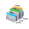 thumbnail image 2 of Tumotour Three Dimensional Food Storage Bag Refrigerator Food Refrigeration Plastic Bag Snacks Sorting Storage Transparent Bag, 2 of 7