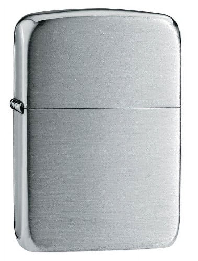 Zippo Armor Classic Pocket Refillable Brushed Sterling Silver