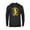 Black, variant on The Simpsons Soccer Bart Simpson Springfield United - Pullover Hoodie for Adults - Customized-Black