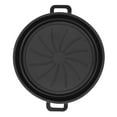 thumbnail image 3 of Round Shape Fryer Silicone, Parchment Baking Liner Nonstick Foldable Air Fryer Liner Reusable Baking Tray Fryer Liners Kitchen Utensils, 3 of 8