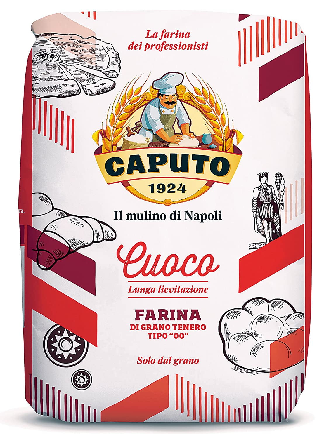 Antimo Caputo Chefs Flour 2.2 LB (Case of 10) Italian Double Zero 00
