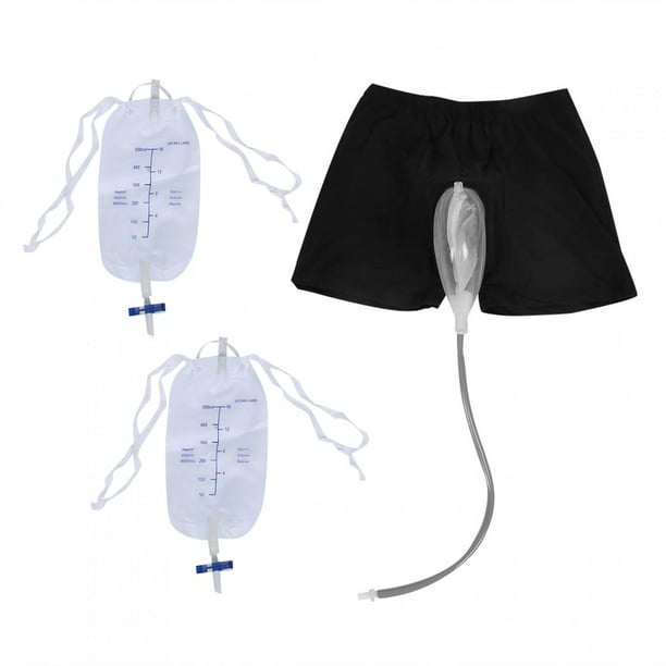 SHILEYI catheter urine bag storage Male Urine Bag Wearable Soft