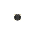 thumbnail image 2 of Mens Stud Earrings Round Cut Black Diamond Earrings for Men/Women Replacement Single (not a pair) 2.00 CTW 14K Gold, 2 of 2