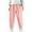 Pink, variant on XinLfly Toddler Girls Winter Leggings Casual Solid Color Fleece Lined Trousres Kids Basic Full Length Elastic Pants,Gray,5T