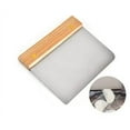 thumbnail image 2 of XKHAZA Stainless Steel Metal Griddle Scraper Chopper - Dough Cutter for Bread and Pizza Dough - Multipurpose Bench Scraper Kitchen Utensil for Flat Top Griddle, 2 of 4