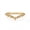 Rose Plated, variant on Ethiopian Opals V Shaped Curved Chevron Ring, Yellow Gold Plated 925 Sterling Silver Trendy Handmade Ring, October Birthstone Jewelry, Engagement Gift
