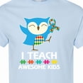 thumbnail image 4 of Inktastic Autism Teacher Owl I Teach Awesome Kids T-Shirt, 4 of 5