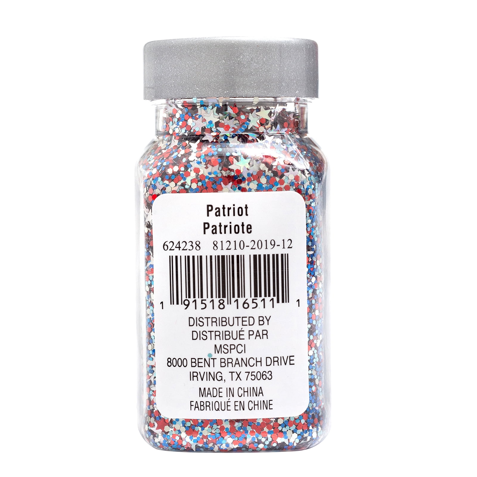 Recollections Patriot Specialty Polyester Glitter, 12 Pack