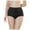 Black, variant on Women's Seamless High Waist Panties Breathable Pure Gusset Briefs Feeling Floral Lift & Underwear Comfortable Soft Fit