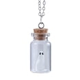 thumbnail image 2 of Halloween drift bottle glow in the dark ghost necklace• L8R12, 2 of 6