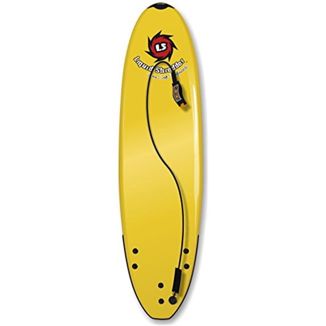 Liquid Shredder SB4ft2 ELEMENTYW 4 ft. Element Soft Surfboard Yellow
