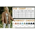 thumbnail image 4 of Chouyatou Women's Causal Lightweight Jacket Stand Collar Long Sleeve Zip Up Winter Coats, 4 of 4