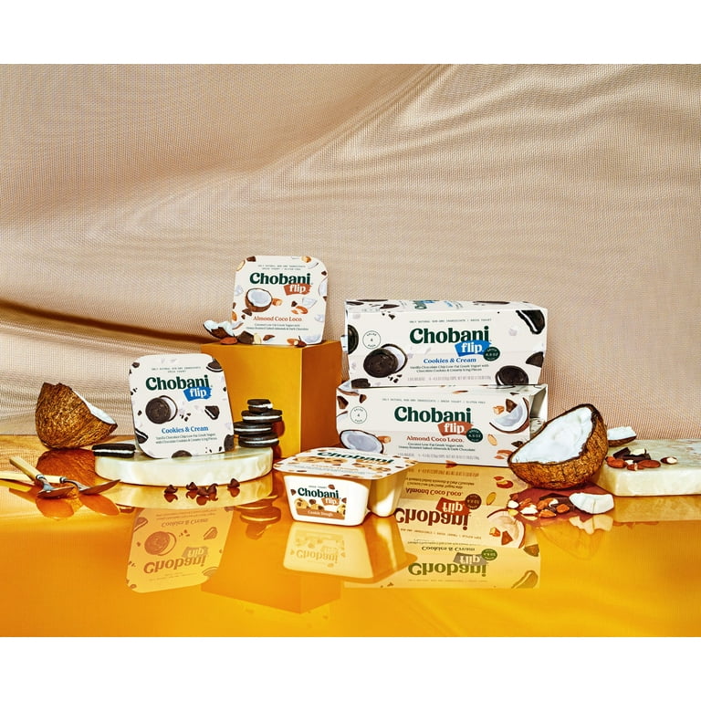 ミスパリ　ファットカット　FAT CUT 360粒　新品未開封 Chobani Flip Greek Yogurt Family Pack, 8-Pack 4.5 oz Plastic Cup
