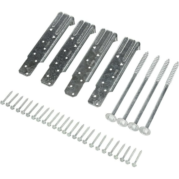 Simpson Deck Tension Tie Kit DTT1Z-KT - Steel, ZMAX Galvanized - Pack Of 1