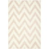 Safavieh Cambridge Collection CAM139M Handcrafted Moroccan Geometric Light Pink and Ivory Premium Wool Area Rug (3' x 5')