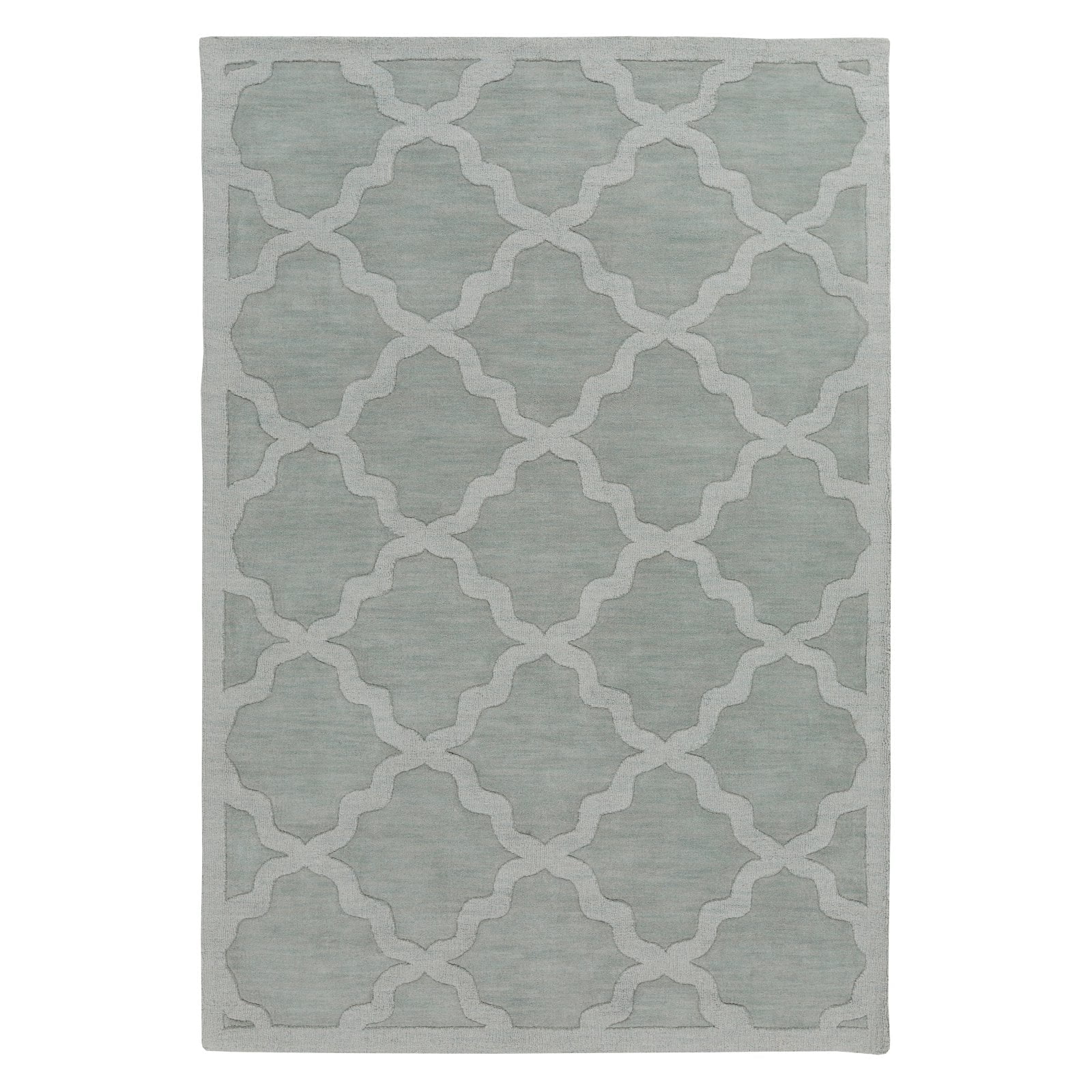 Solid & Border AWHP4023-99RD Area Rug 9'9" Round