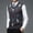 Dark Gray, variant on Men's Wool V Neck Knitted Sleeveless Vest Cardigan for Casual VersatilityColor Block Design Classic Knitwear for Layering