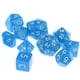 thumbnail image 1 of Dados Poliédricos De 10PCS Colores En Un Con Un D8 D10 (0-9) D10 () D10 () D12 D20 D24 Y D30. azul, 1 of 9