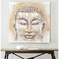 thumbnail image 2 of Buddha Painting-Color:Orange/Yellow,Finish:Natural, 2 of 7