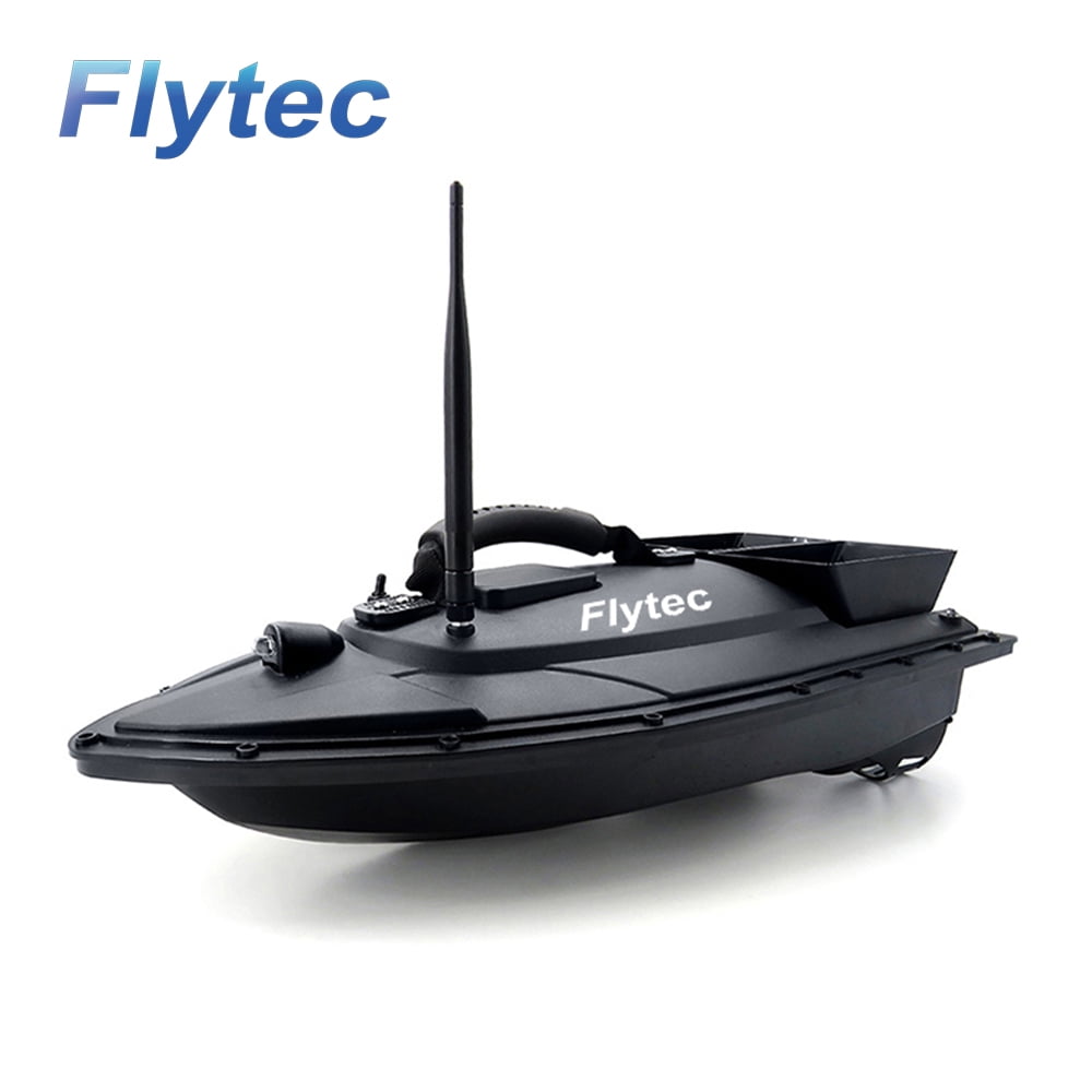 Electric GPS Auto Navigation RC Wireless Fishing Bait Boat Fish Finder w/Light 