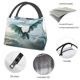 thumbnail image 4 of Fotbe Cloud Sky Green Dragon Bolsa Térmica Portátil con Estampado, Bolsa de Entrega de Alimentos Aislada, Bolsa Reutilizable de Gran Capacidad para Comidas y Supermercado, 4 of 6