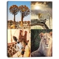 thumbnail image 2 of Design Art - African Safari Wildlife Collage, 2 of 3