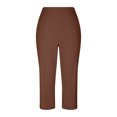 thumbnail image 4 of 2026 Capri Pants for Women High Waisted Workout Yoga Capris Leggings Straight Leg Athletic Cropped Pants with Pockets, 4 of 6