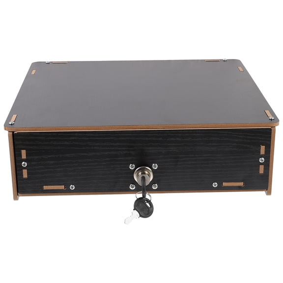 AURARMLET Multi-Compartment Cash Drawer Tray 32.2x29x9.5in Large Organizer for Home, Office, and Business Use