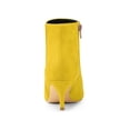 thumbnail image 2 of Unique Bargains Women's Pointed Toe Zip Stiletto Ankle Boots, 2 of 7