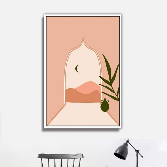 wall26 Framed Canvas Wall Art for Living Room, Bedroom Abstract Theme Canvas Prints for Home Decoration Ready to Hang - 24x36 inches