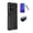 Black, variant on Compatible Phone Case for AT&T Propel 3 5G / Cricket Icon (2026), Red Full Body TPU Cover Case + Tempered Glass
