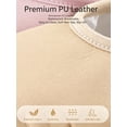 thumbnail image 5 of HWJAD Soft Leather Ballet Shoes for Toddler Little Kid/Big Kid Girls Boys Lace-Free Dance Slippers Ballerina Shoes, 5 of 10