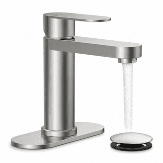 Grohe 23655000 Eurocube Joy Single Hole Bathroom Faucet,