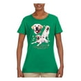 thumbnail image 2 of If It's Not a Yellow Lab It's Just a Dog Gift | Womens Dog Lover Graphic T-Shirt, Kelly, Medium, 2 of 3