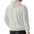 thumbnail image 4 of GENTS BLISS Henley Men Hoodies Sweatshirts Lightweight Sweatshirts for Men Drawstring Men Hoodies with Kangaroo Pocket, 4 of 7