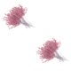 thumbnail image 1 of Ramo de Flores Artificiales Advancent 50 Piezas con Gotas de Cuentas Acrílicas Rosa 15 cm 2 Piezas, 1 of 6
