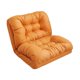 thumbnail image 4 of Sofá cama plegable,Sofá Cama Plegable Individual Cómodo Acolchado Adultos,Silla de piso para juegos Dormitorio con respaldo portátil,Sofá cama perezoso,sillón reclinable y Naranja 90cm, 4 of 8