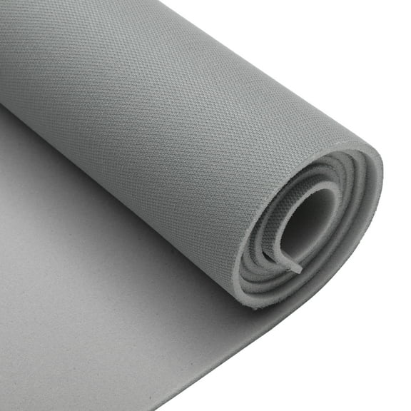 Unique Bargains Headliner Fabric 24" L x 60" W for Car Truck RV SUV Automotive Interior Trim DIY Roof Repair Replacement Foam Backing Breathable Mesh Fabric Dark Gray