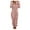 Pink, variant on JINMGG Summer Fall Womens Pants Plus Size Clearance Women Long Sleeve Hooded Jumpsuit Pajamas Casual Winter Warm Rompe Sleepwear