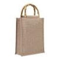 thumbnail image 1 of Sac à Bandoulière en Lin Réutilisable avec Poignées Supérieures pour Courses et Épicerie, 1 of 7
