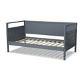 thumbnail image 4 of Baxton Studio Cintia Cottage Farmhouse Grey Finished Wood Twin Size Daybed, 4 of 7