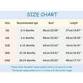 thumbnail image 3 of Baby Romper Girls Short Sleeve Prints Romper Ruffles Bodysuits Clothes Onesies Girl Blue 6 Months-12 Months, 3 of 6